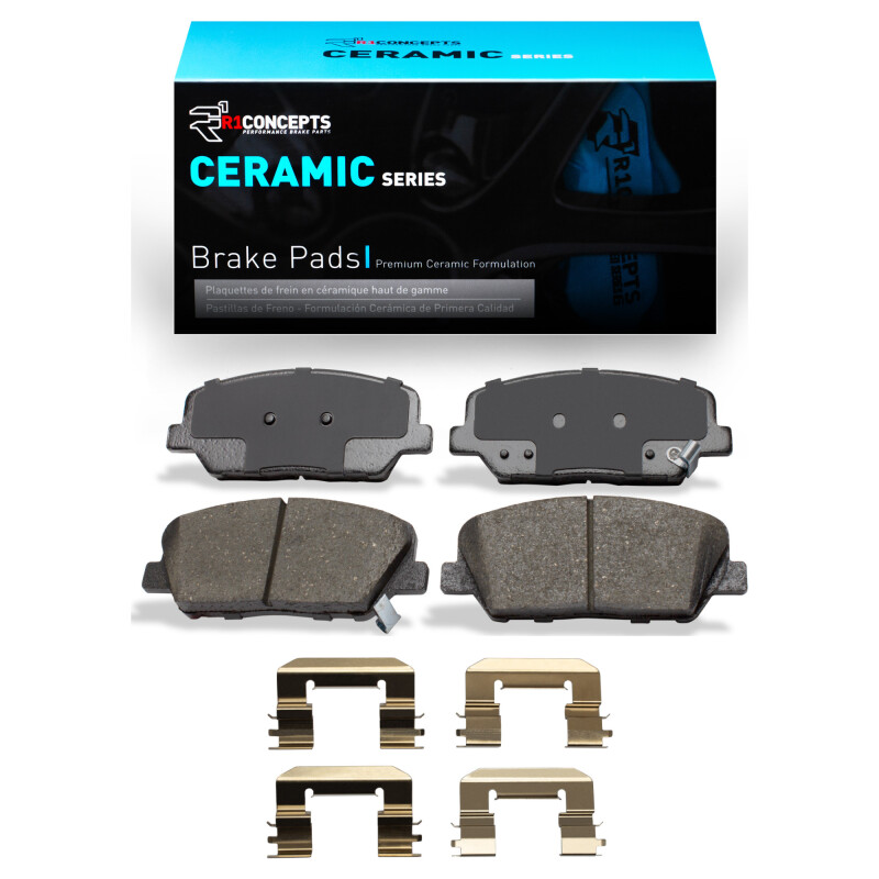 Hyundai Veloster Brake Pads - Front - R1 Concepts - Ceramic - `13-`15